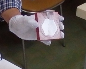 古代体験講座「金属で鏡をつくろう」